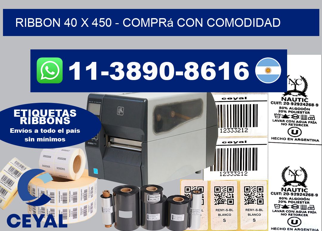 ribbon 40 x 450 - Comprá con comodidad
