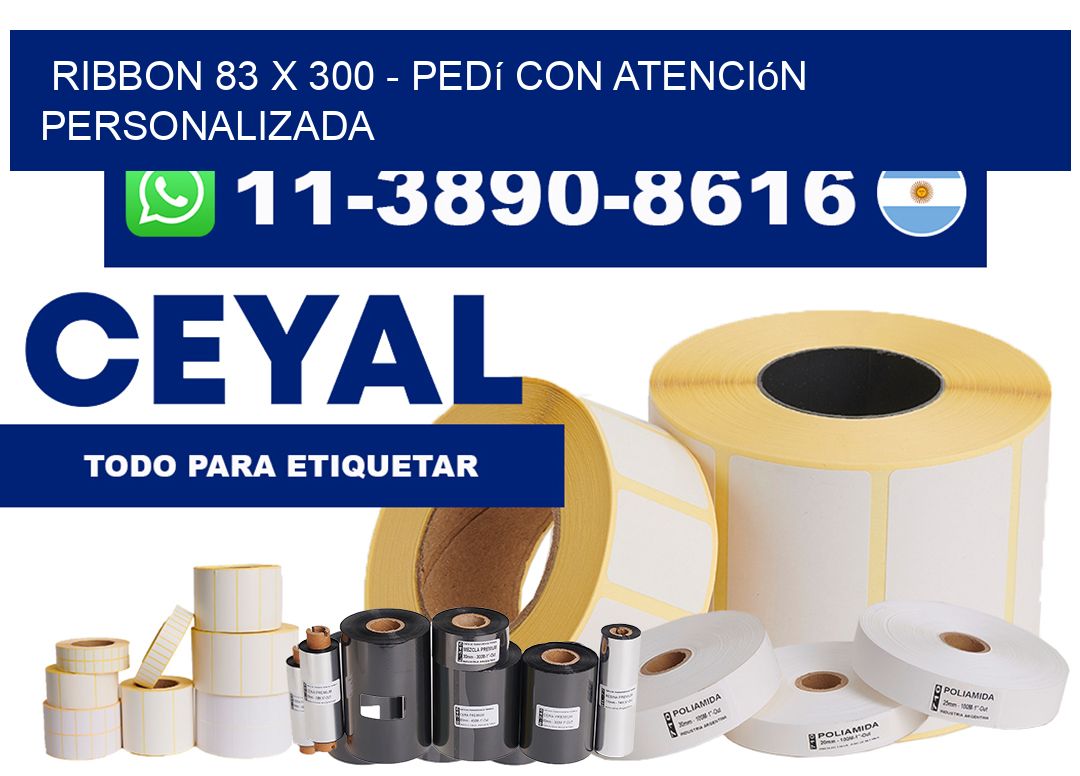ribbon 83 x 300 - Pedí con atención personalizada