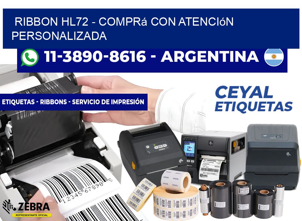 ribbon hl72 - Comprá con atención personalizada