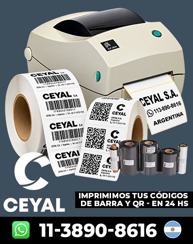 Códigos de barras Profesionales - Servicio inmediato
